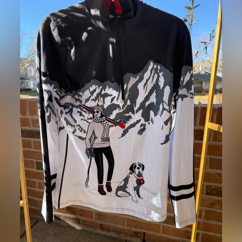 KRIMSON KLOVER “POWDER HOUND” PERFORMANCE TOP – SIZE S